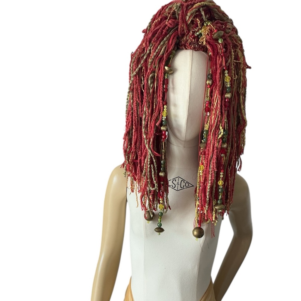 Unique. Headdress.  .
Carnival costume.